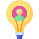 business and finance,man,professions and jobs,profile,person,lamp,idea,light bulb,creative